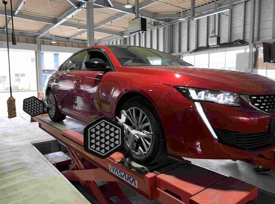 ４輪アライメントの調整